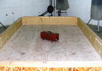 床構造の床衝撃音遮断性能試験