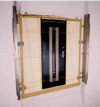 Thermal transmittance test of door